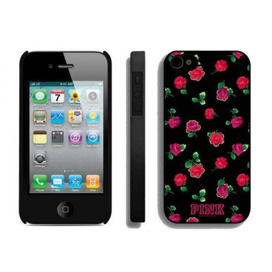 Valentine Flower iPhone 4 4S Cases BWX - Click Image to Close